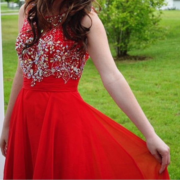 Coya Collection Dress in red - Picture 1 of 3